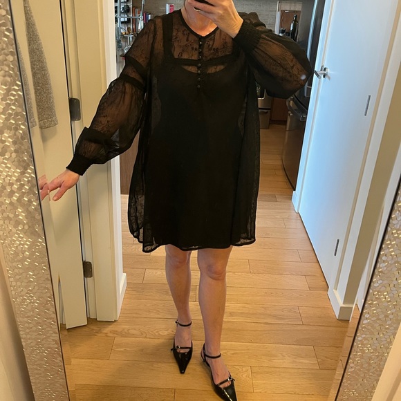 BB Dakota Jack Sheer Dress - Picture 2 of 11